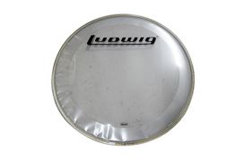 LUDWIG - LUDWIG 24" POWERSTROKE 3 CLEAR BASS DRUM HEAD BLOCK LOGO